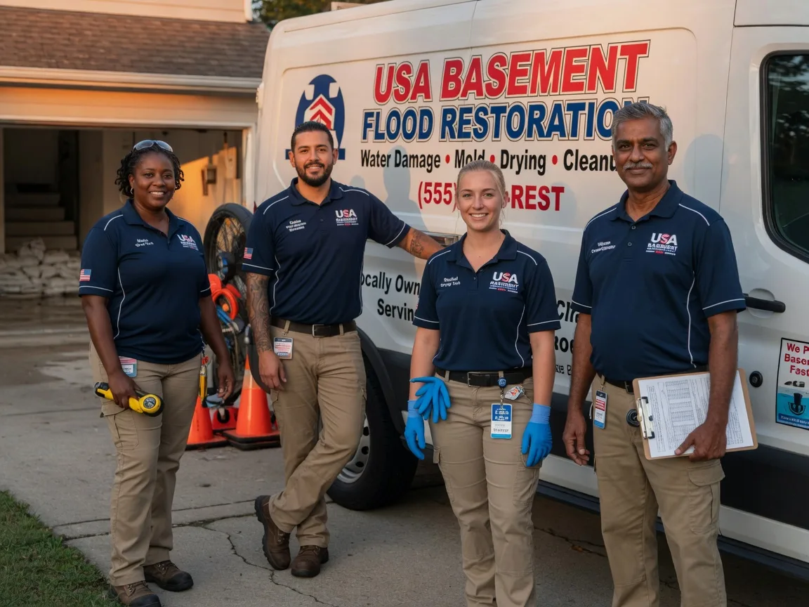 Basement Flood Cleanup company in River Falls, AL