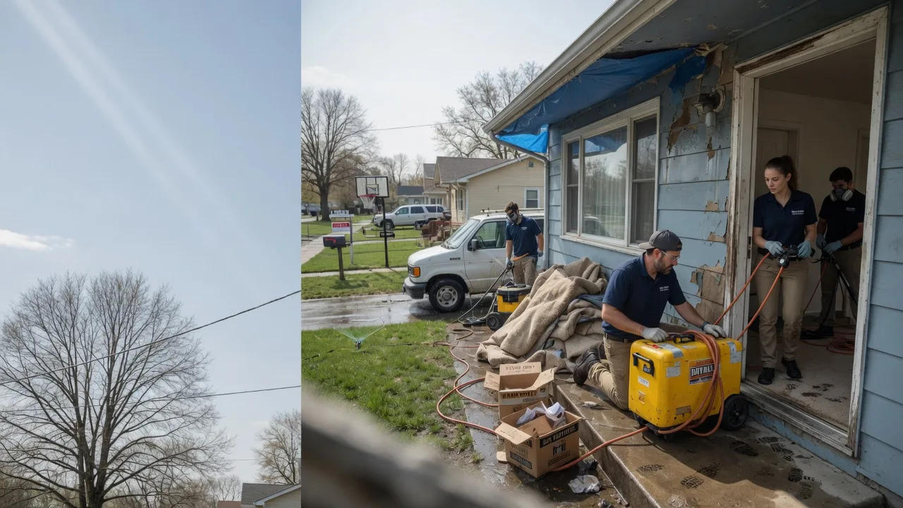 Basement Flood Cleanup in River Falls, AL near me
